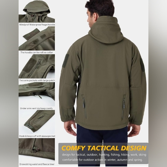 Men's outdoor tactical series jacket - Picture 15 of 15